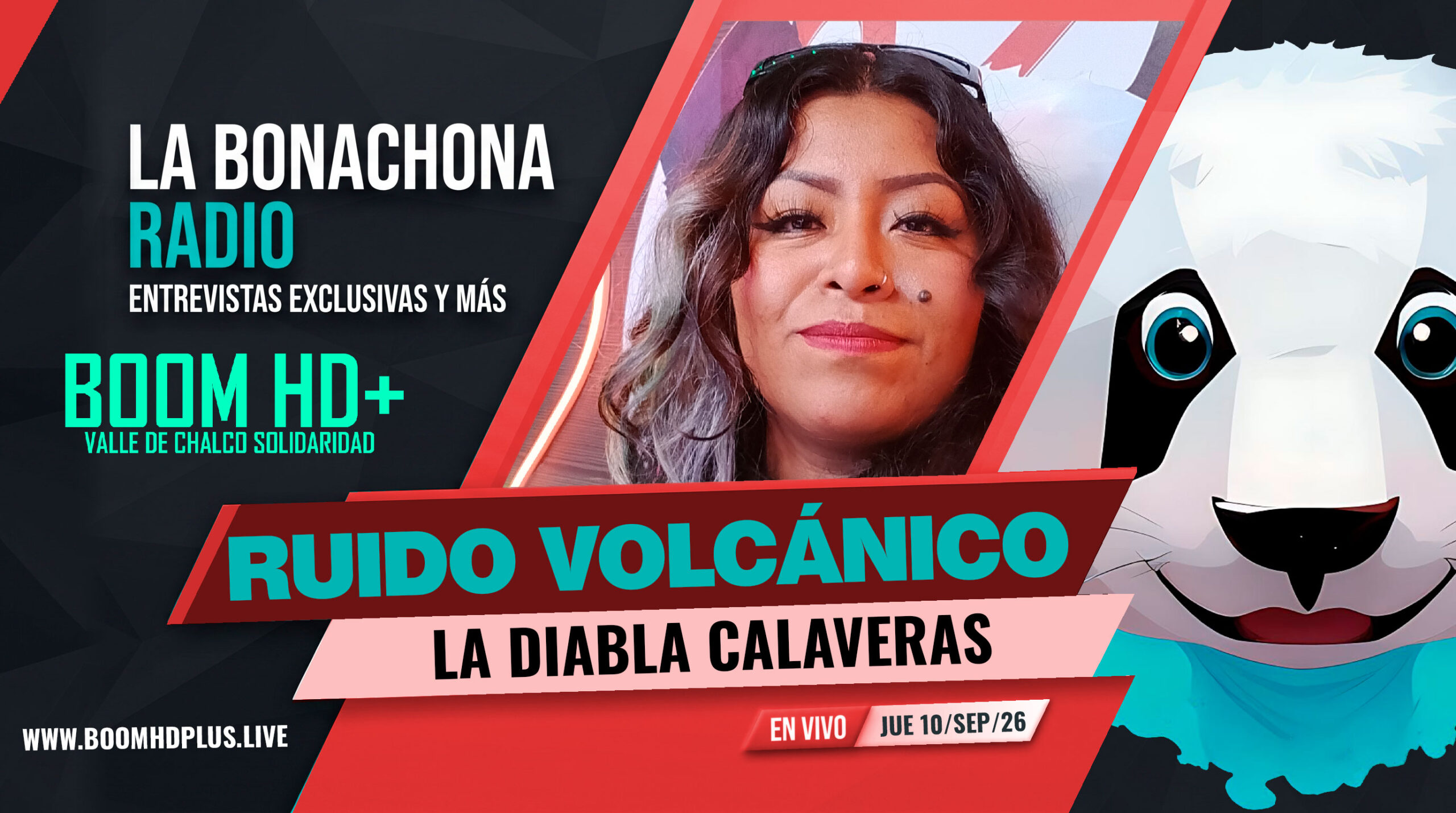 La Diabla Calaveras enciende los micrófonos de Ruido Volcánico